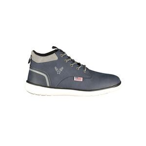 Avirex Blue Polyurethane Men Ankle Men's Boot